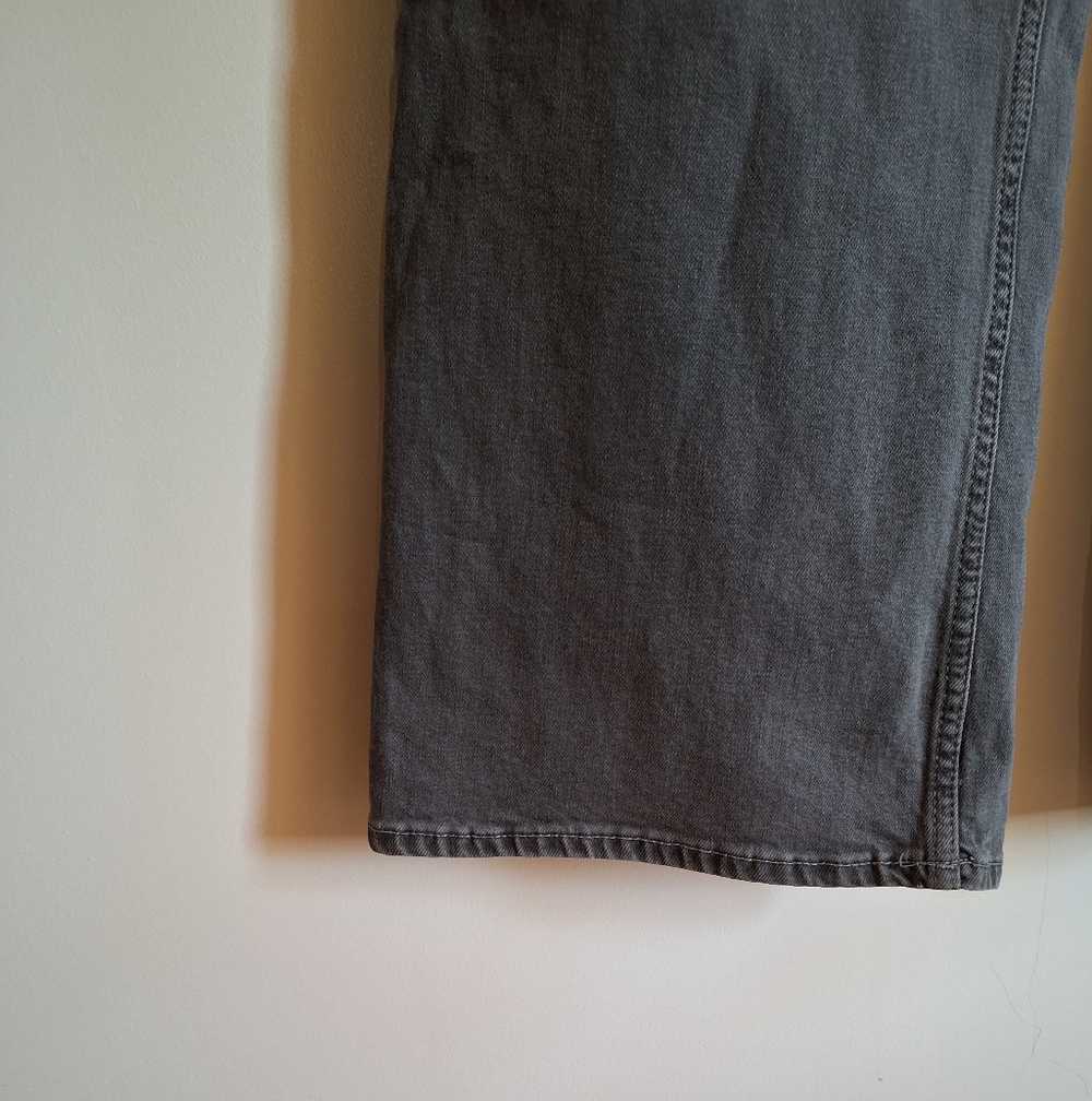 H&M Bleecker High Rise Wide Leg Jeans Size 8 - Picture 5 of 12